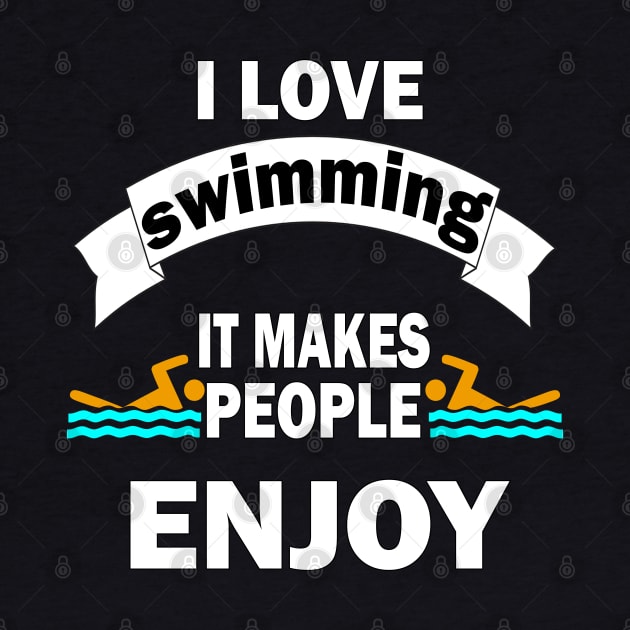 I love swimming, It makes people enjoy by Emma-shopping